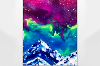 Paint Nite: Galaxy Mountain